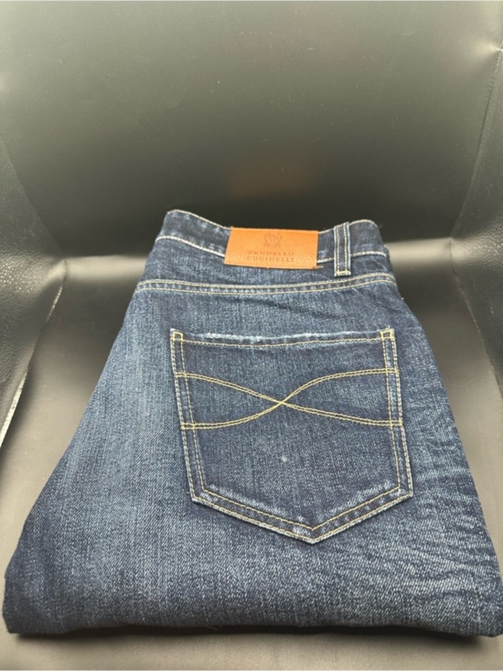 Brunello Cucinelli Tapered Distressed Denim EU48 EUC